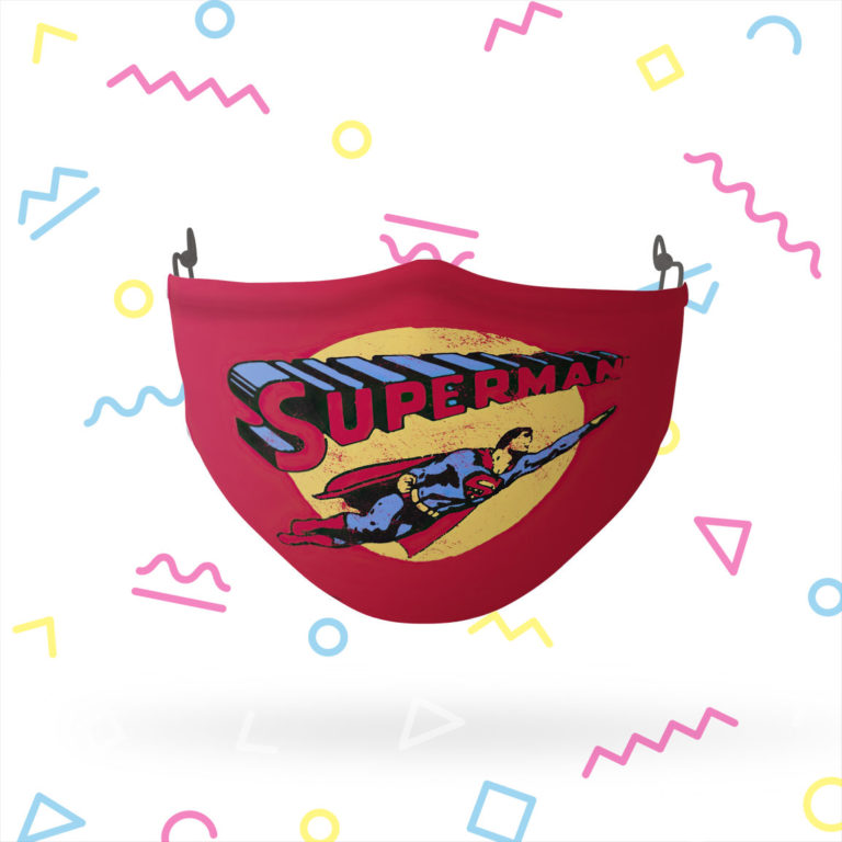 Superman Fly By Face Mask