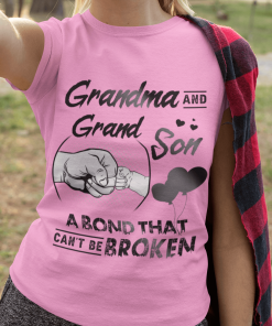 Grandma & Grandson A Bond That Can’t Be Broken Shirt Grandma & Grandson A Bond That Can’t Be Broken Shirt