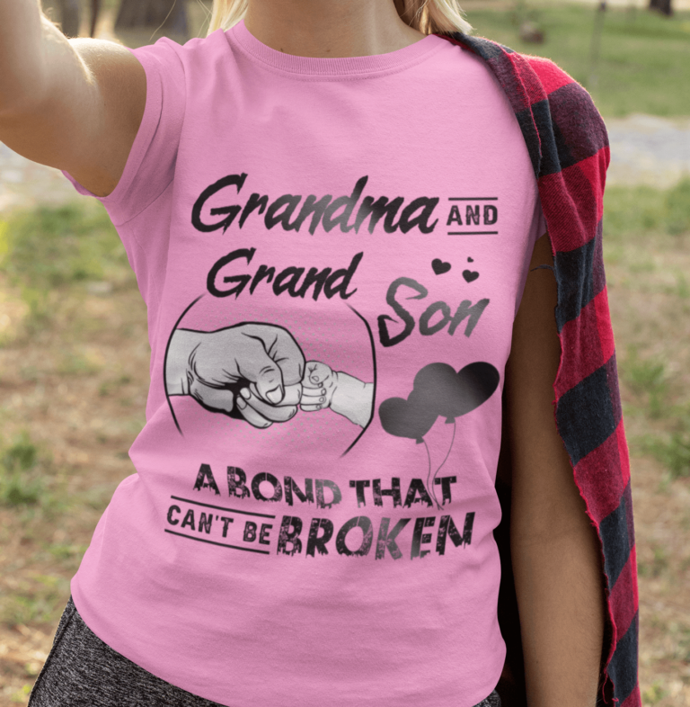 Grandma & Grandson A Bond That Can’t Be Broken Shirt