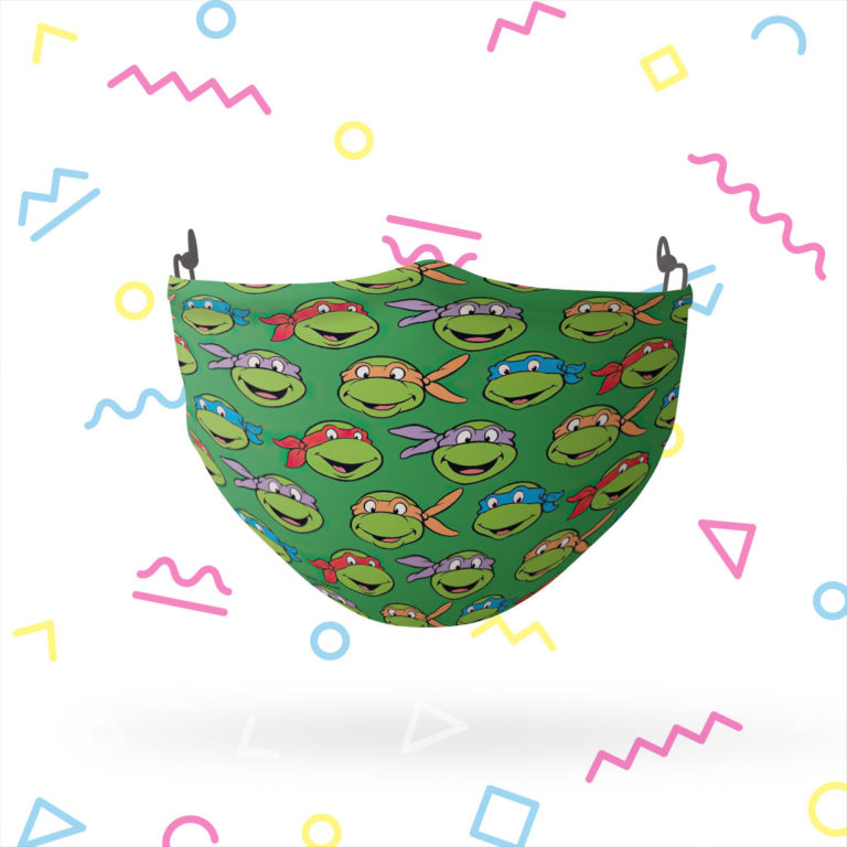 Teenage Mutant Ninja Turtles Head Face Mask