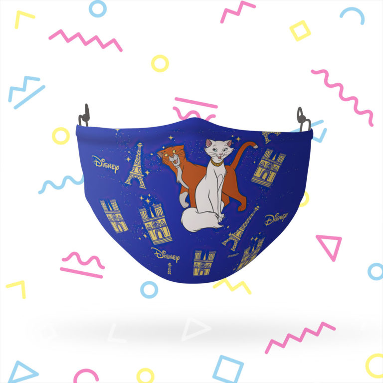 The Aristocats Cat Love Face Mask