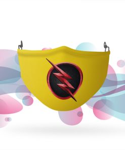The Flash TV Series Reverse Flash Logo Face Mask