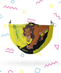 The Lion King Scar Green Smoke Face Mask