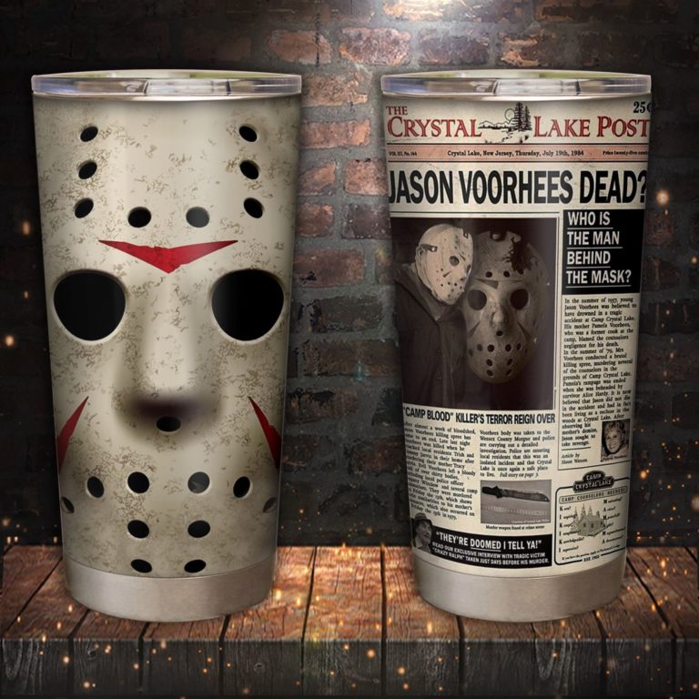 The Man Behind The Mask Tumbler