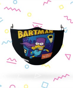 The Simpsons Bartman Face Mask