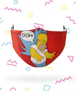 The Simpsons Homer D OH Face Mask