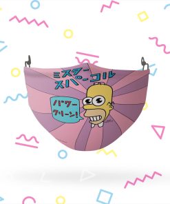 The Simpsons Mr. Sparkle Face Mask with PM2.5 Filter The Simpsons Mr. Sparkle Face Mask with PM2.5 Filter