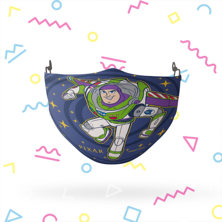 Toy Story Star Spiral Face Mask