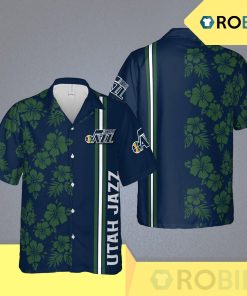 Utah Jazz Nba Salt Lake Hawaii Floral Basketball Aloha Shirt