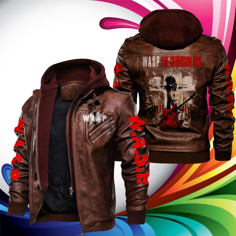 W.a.s.p. Wasp The Crimson Idol Leather Jacket
