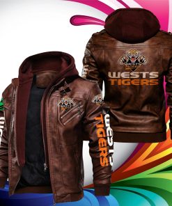 Wests Tigers Leather Jacket