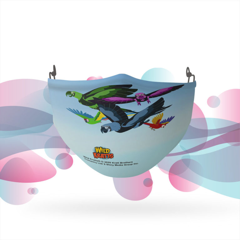 Wild Kratts Fly High Face Mask
