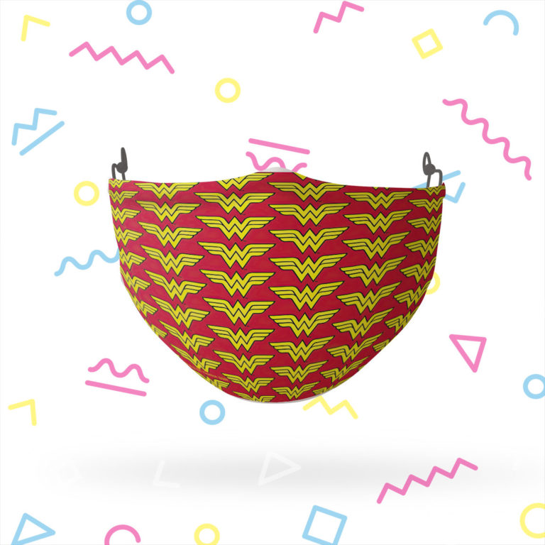Wonder Woman Classic Logo Face Mask