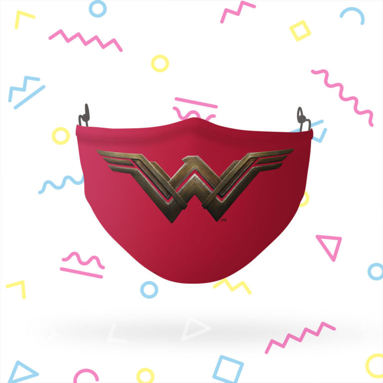 Wonder Woman Movie Logo Face Mask
