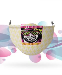 WWE Macho Man Bolt Face Mask