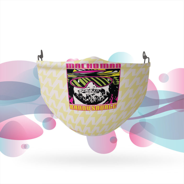 WWE Macho Man Bolt Face Mask