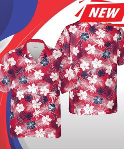 Atlanta Braves Mlb Atlanta Hawaii Floral Baseball Aloha Casual Short Sleeve Fashion