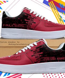 Atlanta Falcons NFL Dripping Color Pattern Sneaker, Streetwear Shoes