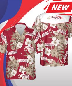 Famous Grouse Hawaii Floral Casual Hawaiian Shirt