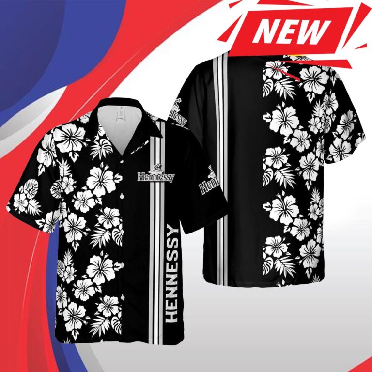 Hennessy Hawaii Floral Aloha Casual Short Sleeve Fashion