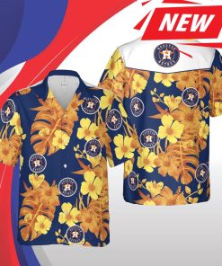 Houston Astros Mlb Houston Hawaii Floral Baseball Short Sleeve Casual Hawaiian Shirt