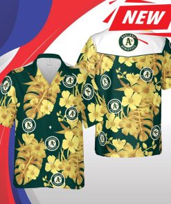 Oakland Athletics Mlb Oakland California Hawaii Floral Baseball Unisex Aloha Casual Short Sleeve Fashion Oakland Athletics Mlb Oakland California Hawaii Floral Baseball Unisex Aloha Casual Short Sleeve Fashion