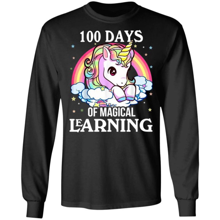 Unicorn – 100 Days Of Magical Learning Shirt