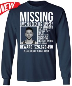 Ben Simmons Missing Shirt