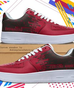 Tampa Bay Buccaneers NFL Dripping Color Pattern Personalized Sneaker, Streetwear Shoes