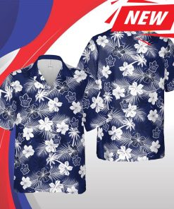 Toronto Maple Leafs Nhl Toronto Hawaii Floral Ice Hockey Short Sleeve Casual Hawaiian Shirt Toronto Maple Leafs Nhl Toronto Hawaii Floral Ice Hockey Short Sleeve Casual Hawaiian Shirt