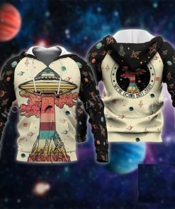 3D All Over Printed Camping Alien Get In Loser Hoodie Shirt