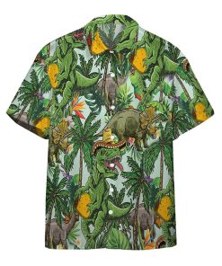 3D Dinosaurs Taco Hawaiian Custom Short Sleeve Shirts