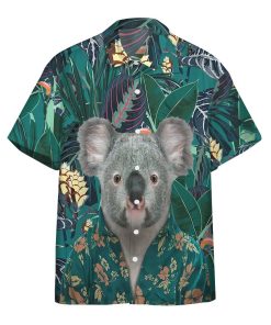 3D Hawaiian Koala Custom Short Sleeve Shirt