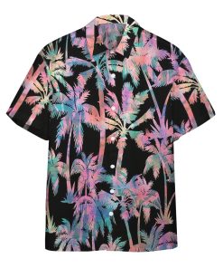 3D Maui Palm Beach Tropical Hawaiian Shirt