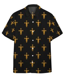 3D Medieval Style Jesus Christ Custom Beach Tropical Hawaiian Shirt