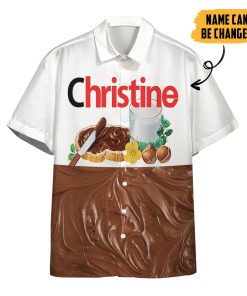 3D Nutella Custom Beach Tropical Hawaiian Shirt