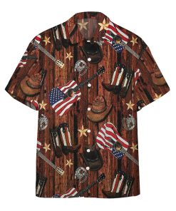 3D One Of A Kind Country Cowboy Custom Beach Tropical Hawaiian Shirt