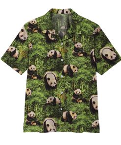 3D Panda Beach Tropical Hawaiian Shirt