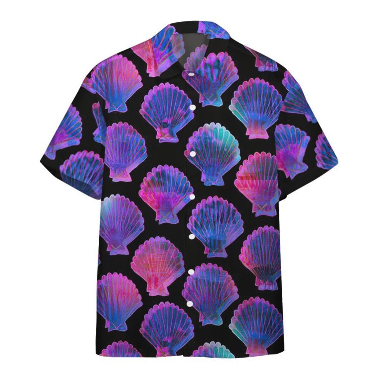 3D Sea Shell Aloha Shirts