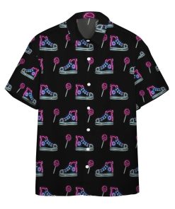 3D Sneakers With Lolipop Custom Aloha Shirts 3D Sneakers With Lolipop Custom Aloha Shirts