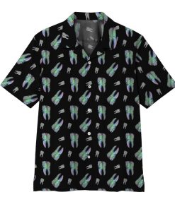 3D Teeth Aloha Shirts