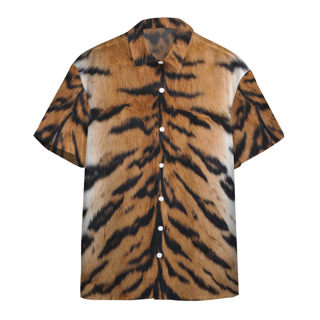 3D Tiger Aloha Shirts - RobinPlaceFabrics