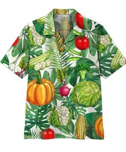 3D Vegetables Aloha Shirts 3D Vegetables Aloha Shirts