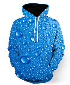 3D Waterdrops Hoodie