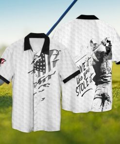 4th Of July Independence Day America Golf Men Give Y97 Casual Button-Up Shirt
