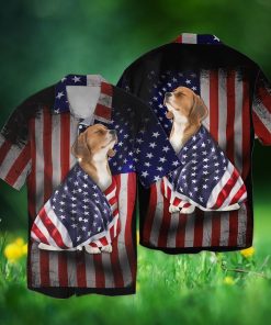 4th Of July Independence Day Beagle Dog America Hawaiian Shirt 4th Of July Independence Day Beagle Dog America Hawaiian Shirt