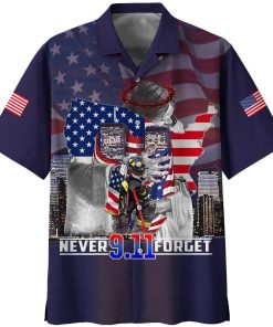 911 Never Forget Memorial Hawaiian Shirt