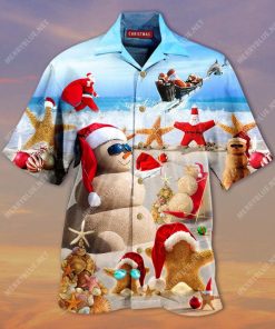 All I Want For Christmas Is A Beach Hawaiian Shirt