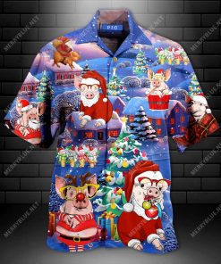 All I Want For Christmas Is Pig Aloha Shirt All I Want For Christmas Is Pig Aloha Shirt