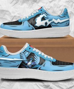 Articuno Air Sneakers Custom Pokemon Anime Shoes